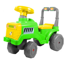 ОР931к Каталка Трактор В зелено-желтый