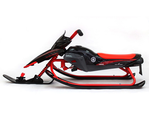 YMC13001LX Yamaha Apex Snow Bike with LED-light, мягкое сиденье, white/red