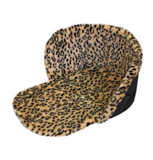 Утеплитель меховой для санок Леопард