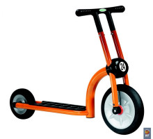 200-11 Скутер Динамик двухколесный оранжевый